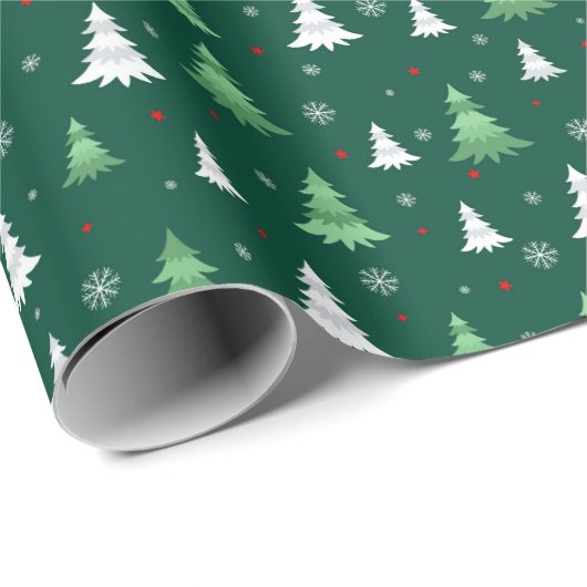 Weihnachtspapier Geschenkpapier (Rolleneckpunkt)