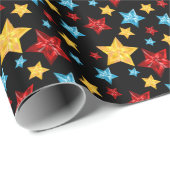 Weihnachtspapier Geschenkpapier (Rolleneckpunkt)