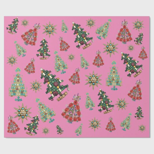 Weihnachtspapier Geschenkpapier (Flach)