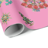 Weihnachtspapier Geschenkpapier (Rolleneckpunkt)