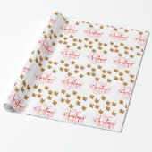 Weihnachtspapier Geschenkpapier (Ungerollt)
