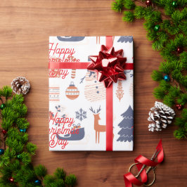 Weihnachtspapier Geschenkpapier