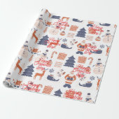 Weihnachtspapier Geschenkpapier (Ungerollt)
