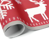 Weihnachtspapier Geschenkpapier (Rolleneckpunkt)