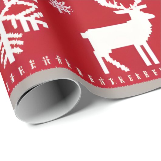 Weihnachtspapier Geschenkpapier (Rolleneckpunkt)