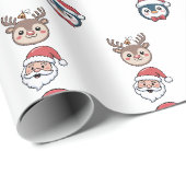 Weihnachtspapier geschenkpapier (Rolleneckpunkt)
