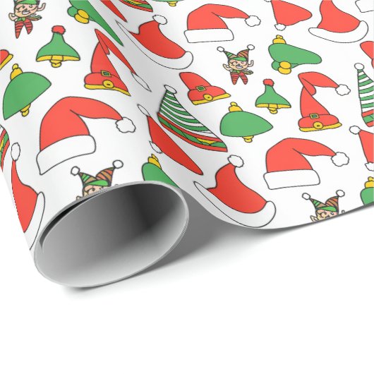 Weihnachtspapier Geschenkpapier (Rolleneckpunkt)