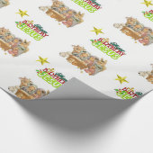 Weihnachtspapier Geschenkpapier (Ecke)