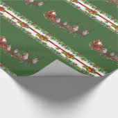 Weihnachtspapier Geschenkpapier (Ecke)