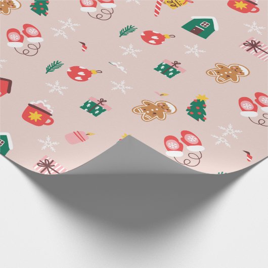 Weihnachtspapier Geschenkpapier (Ecke)