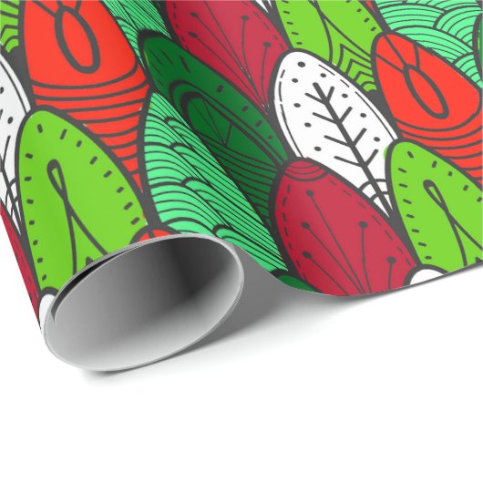 Weihnachtspapier Geschenkpapier (Rolleneckpunkt)