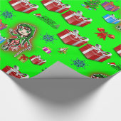 Weihnachtspapier Geschenkpapier (Ecke)