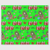 Weihnachtspapier Geschenkpapier (Flach)