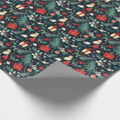Weihnachtspapier Geschenkpapier (Ecke)