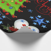 Weihnachtspapier Geschenkpapier (Ecke)