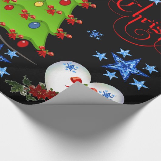 Weihnachtspapier Geschenkpapier (Ecke)