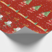 Weihnachtspapier Geschenkpapier (Ecke)
