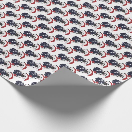 Weihnachtspapier Geschenkpapier (Ecke)