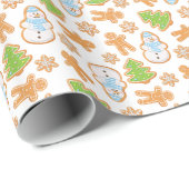 Weihnachtspapier Geschenkpapier (Rolleneckpunkt)