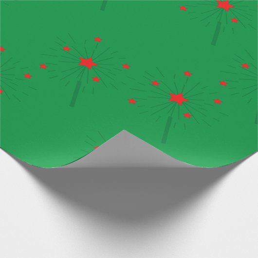 Weihnachtspapier Geschenkpapier (Ecke)