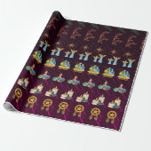 Weihnachtspapier Geschenkpapier (Ungerollt)