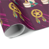 Weihnachtspapier Geschenkpapier (Rolleneckpunkt)
