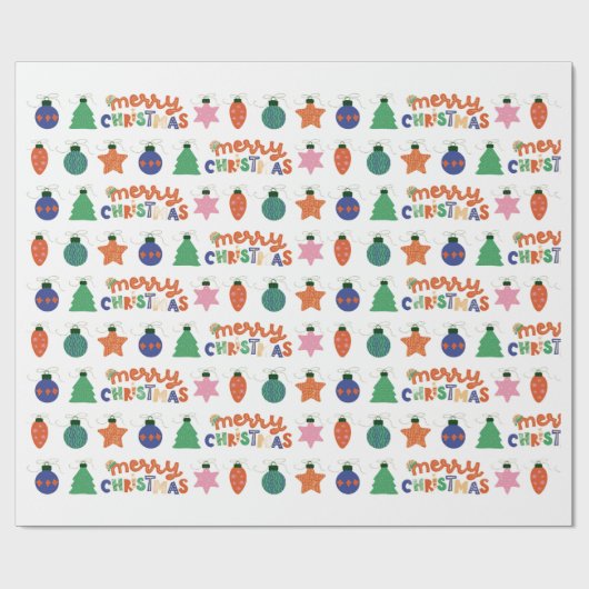 WEIHNACHTSPAPIER GESCHENKPAPIER (Flach)