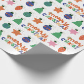 WEIHNACHTSPAPIER GESCHENKPAPIER (Ecke)