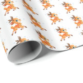 Weihnachtspapier Geschenkpapier (Rolleneckpunkt)