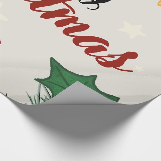 Weihnachtspapier Geschenkpapier (Ecke)