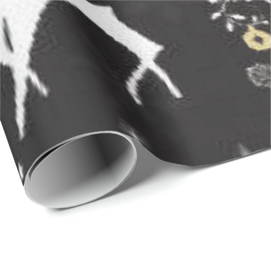 Weihnachtspapier Geschenkpapier (Rolleneckpunkt)