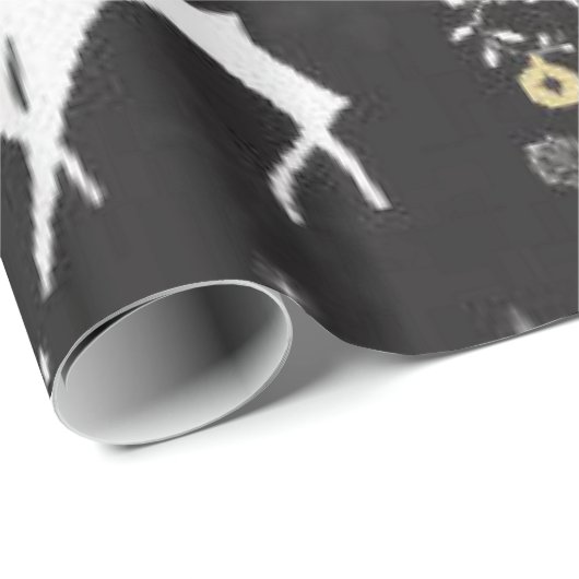 Weihnachtspapier Geschenkpapier (Rolleneckpunkt)