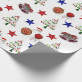 Weihnachtspapier Geschenkpapier (Ecke)