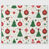 Weihnachtspapier Geschenkpapier (Flach)