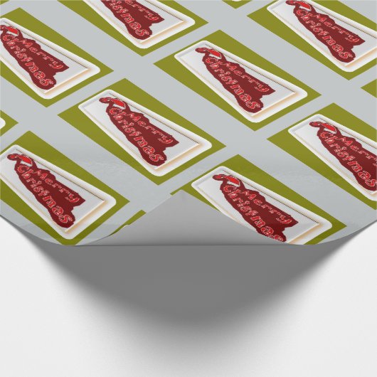 Weihnachtspapier Geschenkpapier (Ecke)