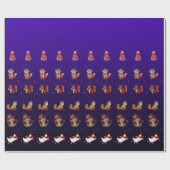 Weihnachtspapier Geschenkpapier (Flach)