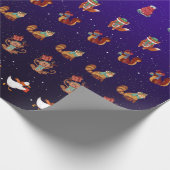 Weihnachtspapier Geschenkpapier (Ecke)