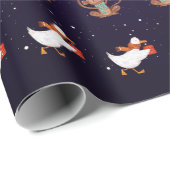 Weihnachtspapier Geschenkpapier (Rolleneckpunkt)