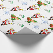 Weihnachtspapier Geschenkpapier (Ecke)