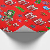 Weihnachtspapier Geschenkpapier (Ecke)