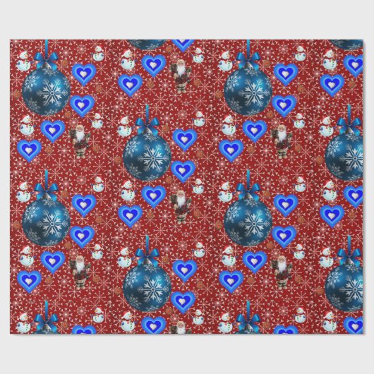 Weihnachtspapier Geschenkpapier (Flach)