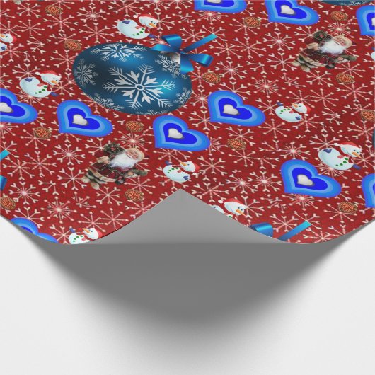 Weihnachtspapier Geschenkpapier (Ecke)