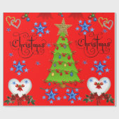 Weihnachtspapier Geschenkpapier (Flach)