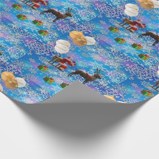 Weihnachtspapier Geschenkpapier (Ecke)