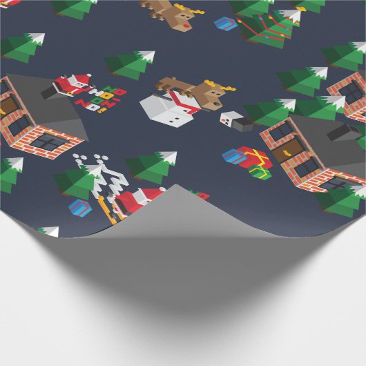 Weihnachtspapier Geschenkpapier (Ecke)