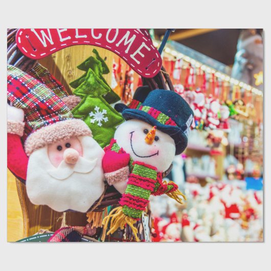 Weihnachtspapier Geschenkpapier (Flach)