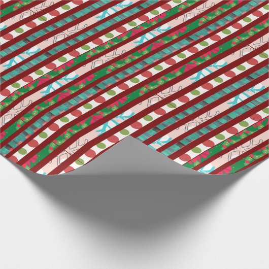 Weihnachtspapier Geschenkpapier (Ecke)