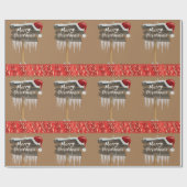 Weihnachtspapier Geschenkpapier (Flach)