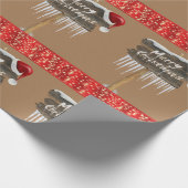 Weihnachtspapier Geschenkpapier (Ecke)