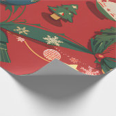 Weihnachtspapier Geschenkpapier (Ecke)